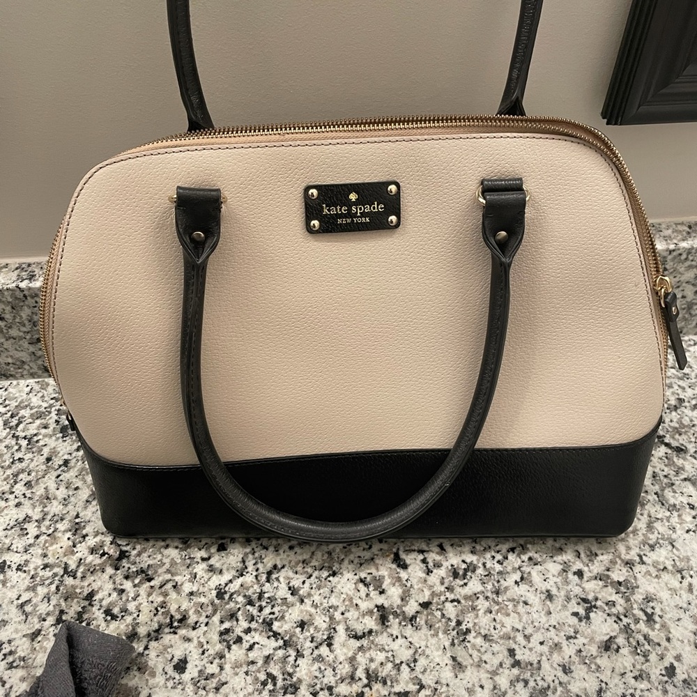 Kate spade two tone bag like new